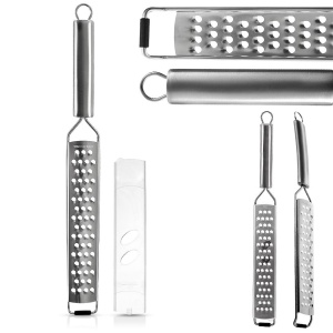 Obst Ingwer Käse Küche Reichen Stahl flach 38 cm ORION 144802