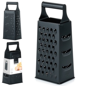 Fruit cheese kitchen grater, fruit potato cheese Steel 4-page 25cm Excellent Houseware 259714