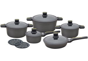 12 pcs Cookware Set with non-stick Granite coating KLAUSBERG DOLCE KB-7358