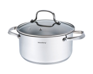 Stainless Steel Pot 3.3L 20 cm KLAUSBERG PREMIUM 18/10 KB-7213
