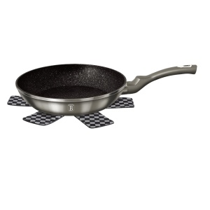 Frying Pan with non-stick Granite coating 20cm BERLINGER HAUS METALLIC LINE CARBON [BH-1229]