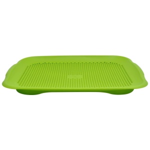 PERFOROWANA DESKA DO KROJENIA I PŁUKANIA ZIELONA EH EXCELLENT HOUSEWARE 128005-Z